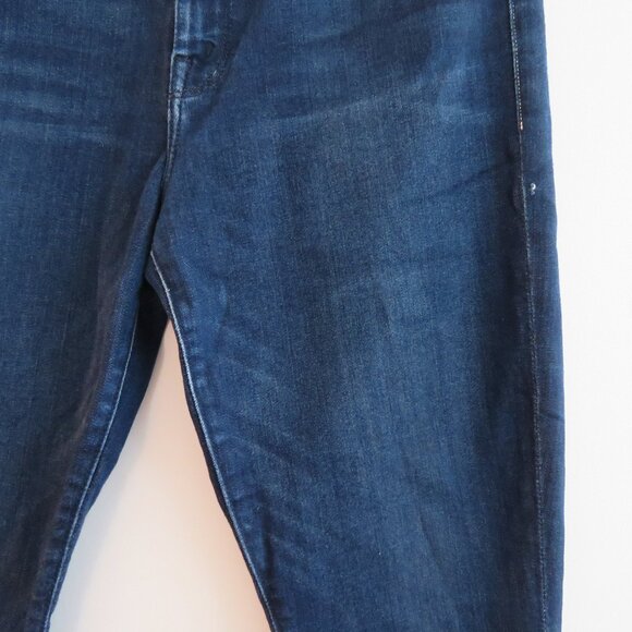 MOTHER High Waisted Looker Ankle Fray Jeans in Tongue and Chic - Size 30 - Picture 7 of 16